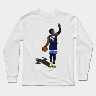 D'Angelo Russell - Minnesota Timberwolves Long Sleeve T-Shirt